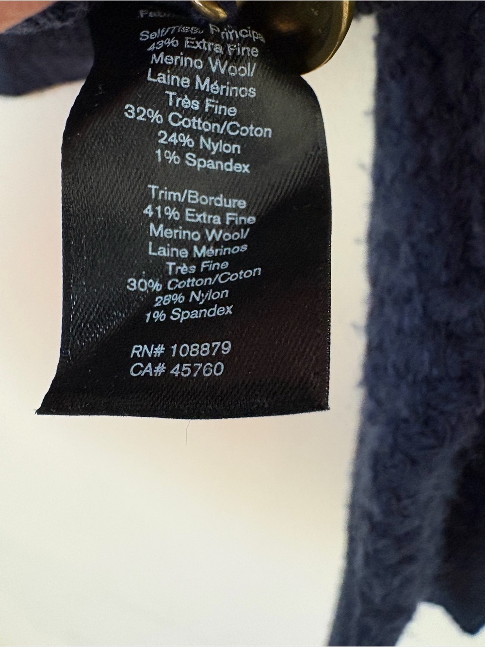 Rag & Bone Jax navy blue cardigan - Picture 5 of 7